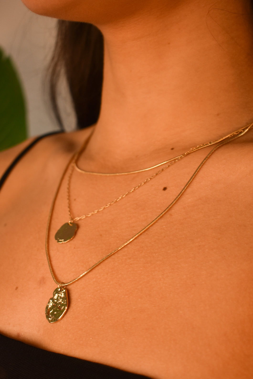 Athena Layered Coin Necklace